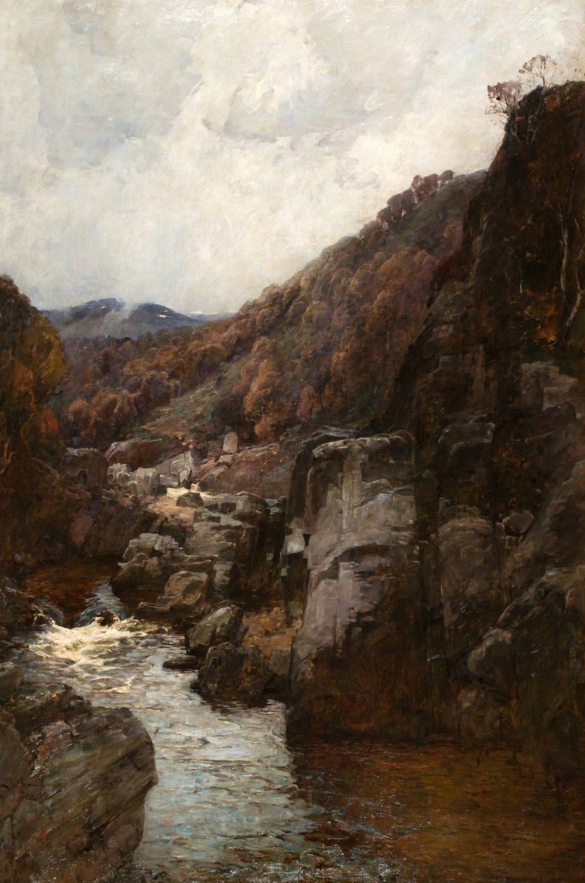 شلالات Tummel بواسطة جورج ويتون جونستون