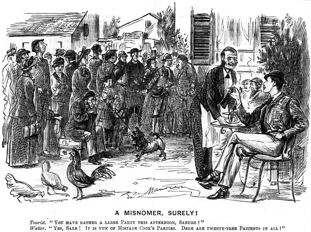 بالتأكيد تسمية خاطئة !، 1880. بواسطة جورج دو مورير