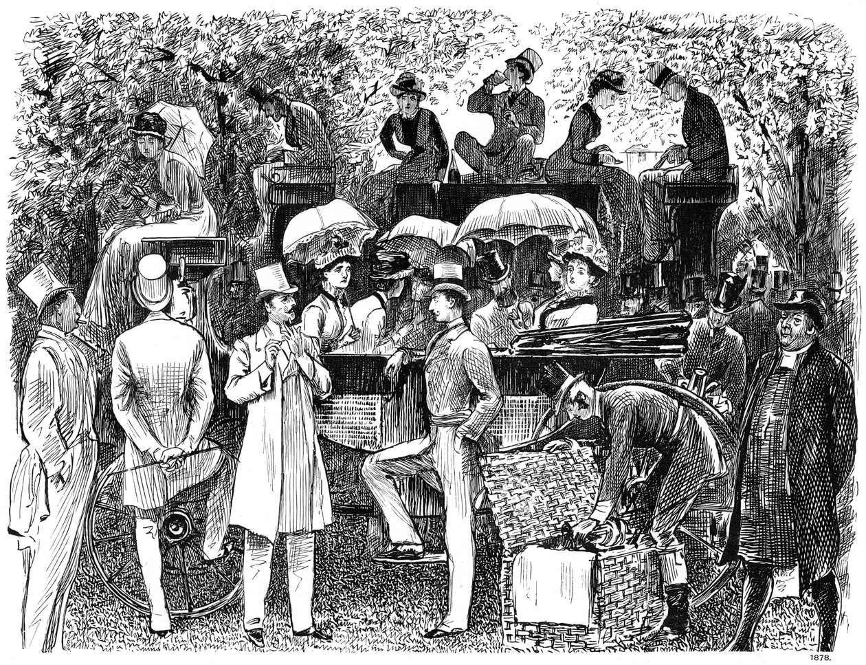 ذكريات لوردز كريكيت جراوند إيتون مقابل هارو ، 1878 1891 بواسطة جورج دو مورير