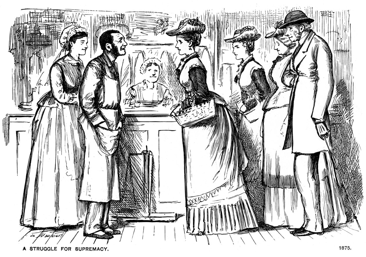 صراع من أجل السيادة ، 1875 1891. بواسطة جورج دو مورير