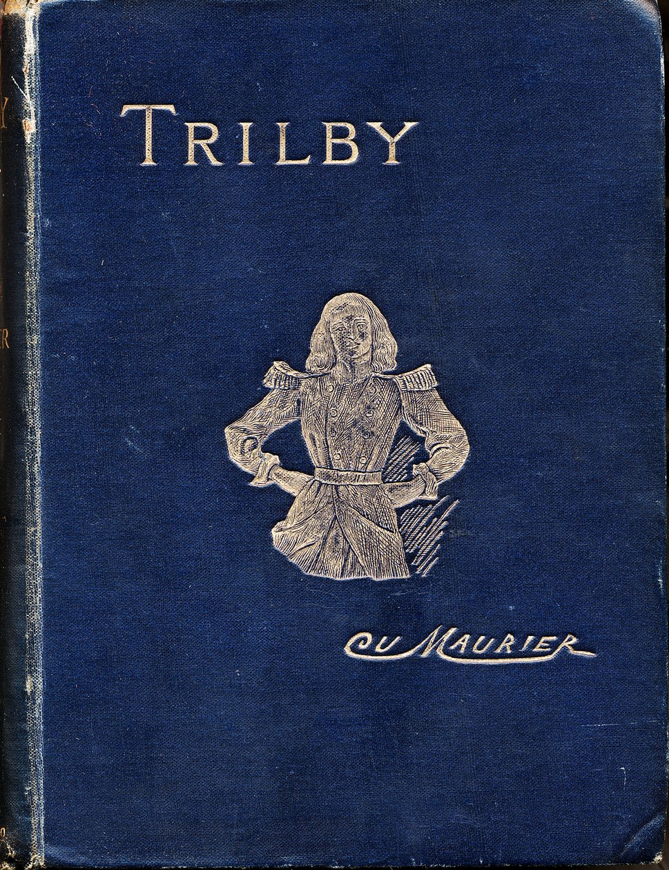 الغلاف الأمامي لـ Trilby بواسطة George Du Maurier ، 1894 بواسطة جورج دو مورير