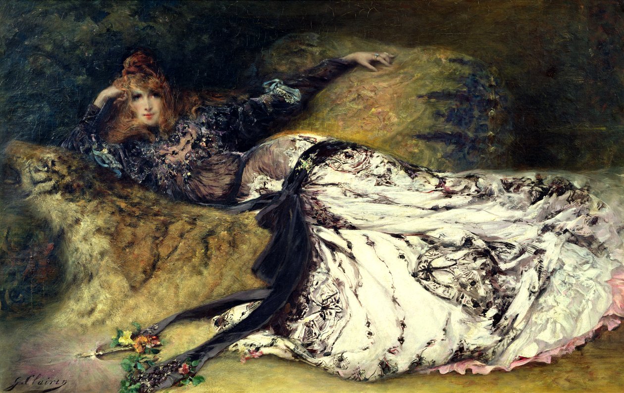 سارة برنهاردت (1844-1923) 1871 بواسطة جورج كليرين