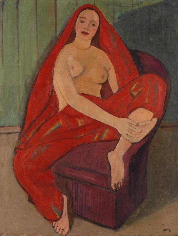 Odalisque rougen بواسطة جورج كاربليس