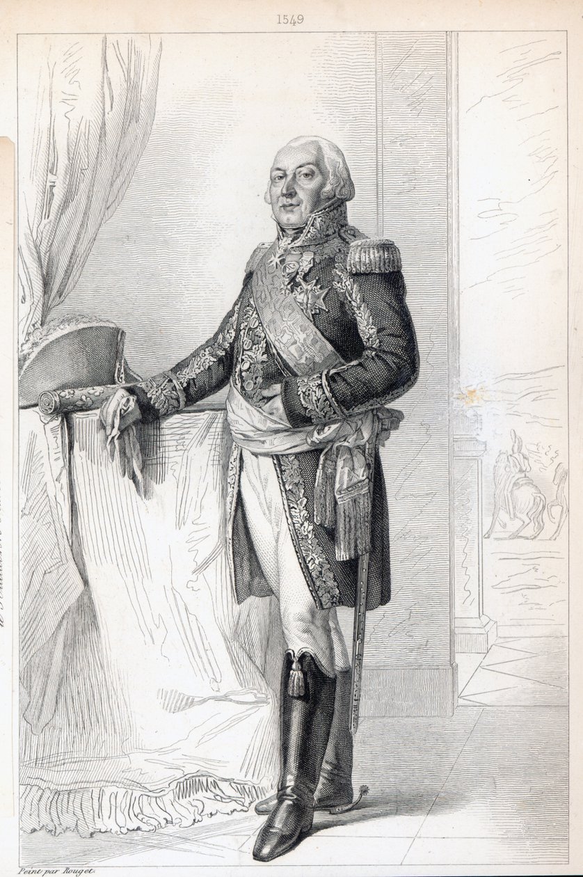 فرانسوا هنري دي فرانكيتوت دي كويجني (1737-1821) ، دوق كويغني بواسطة جورج روجيت