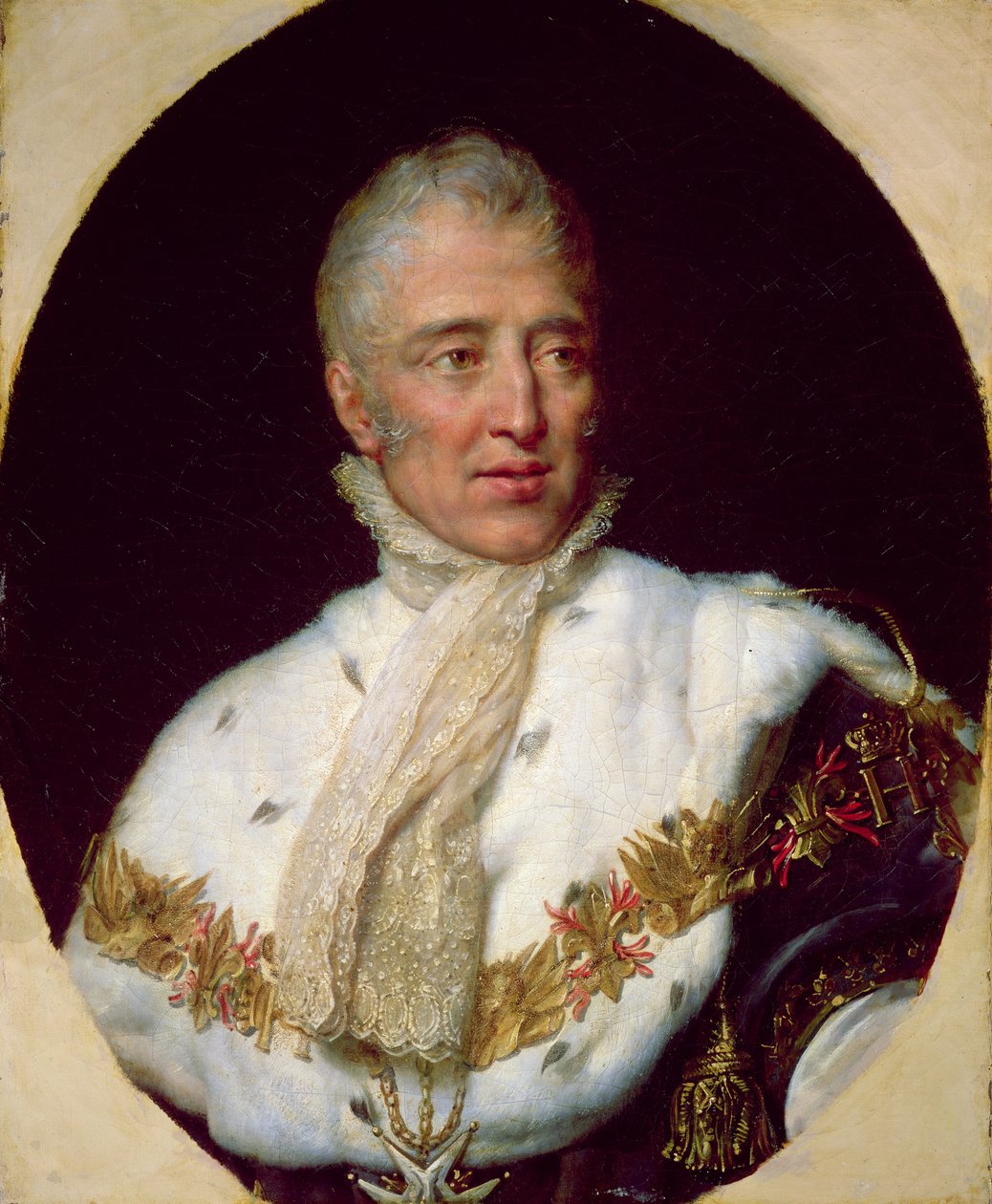 صورة لتشارلز العاشر (1757-1836) ملك فرنسا بواسطة جورج روجيت