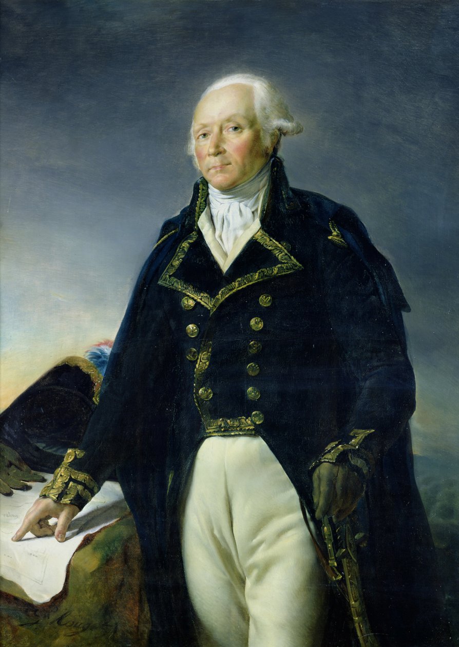 صورة فرانسوا كريستوف كيلرمان (1735-1820) c.1835 بواسطة جورج روجيت