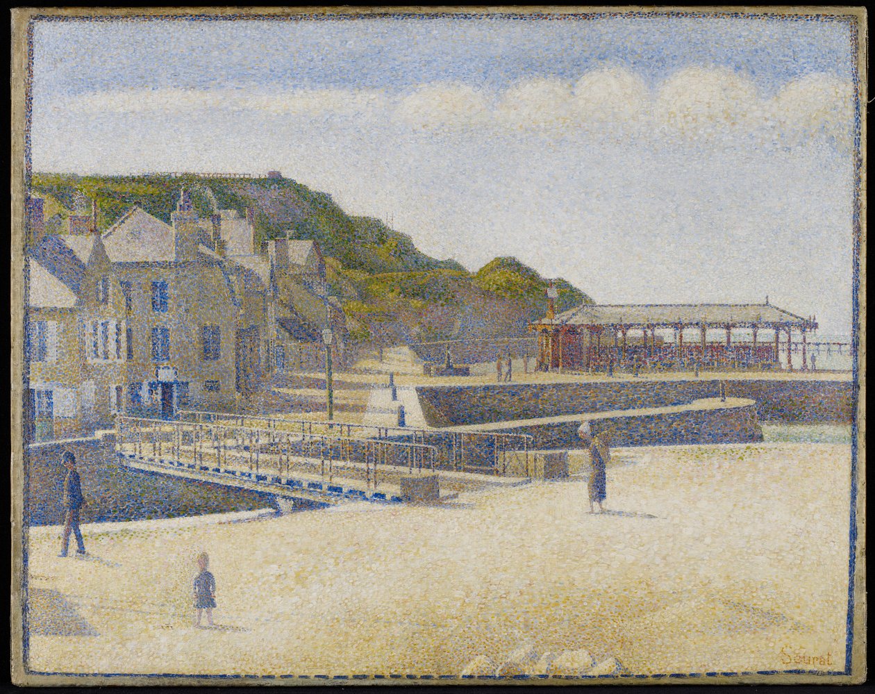 Port-en-Bessin ، 1888 بواسطة جورج سورات