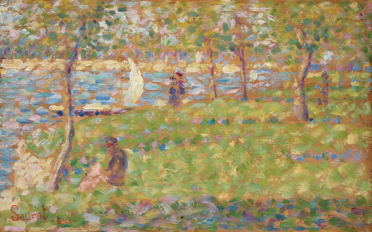 دراسة عن "La Grande Jatte" بواسطة جورج سورات