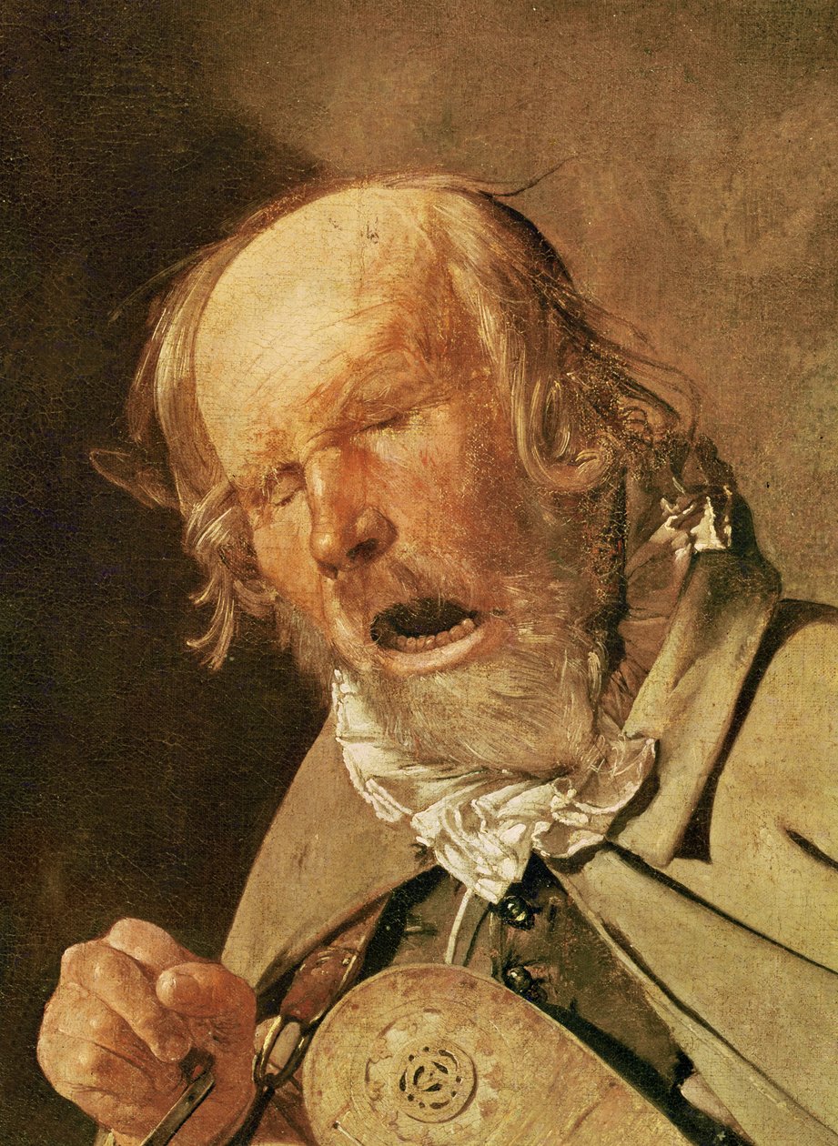 اللاعب المشكل ، تفاصيل الرأس ، c.1620-25 بواسطة جورج دي لا تور