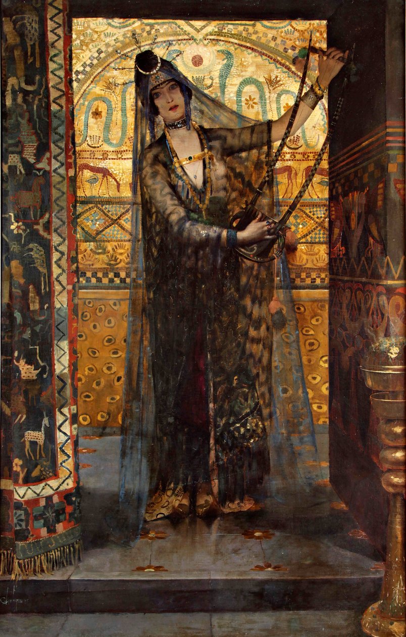 سلامبو ، 1886. بواسطة جورج انطوان روشغروس