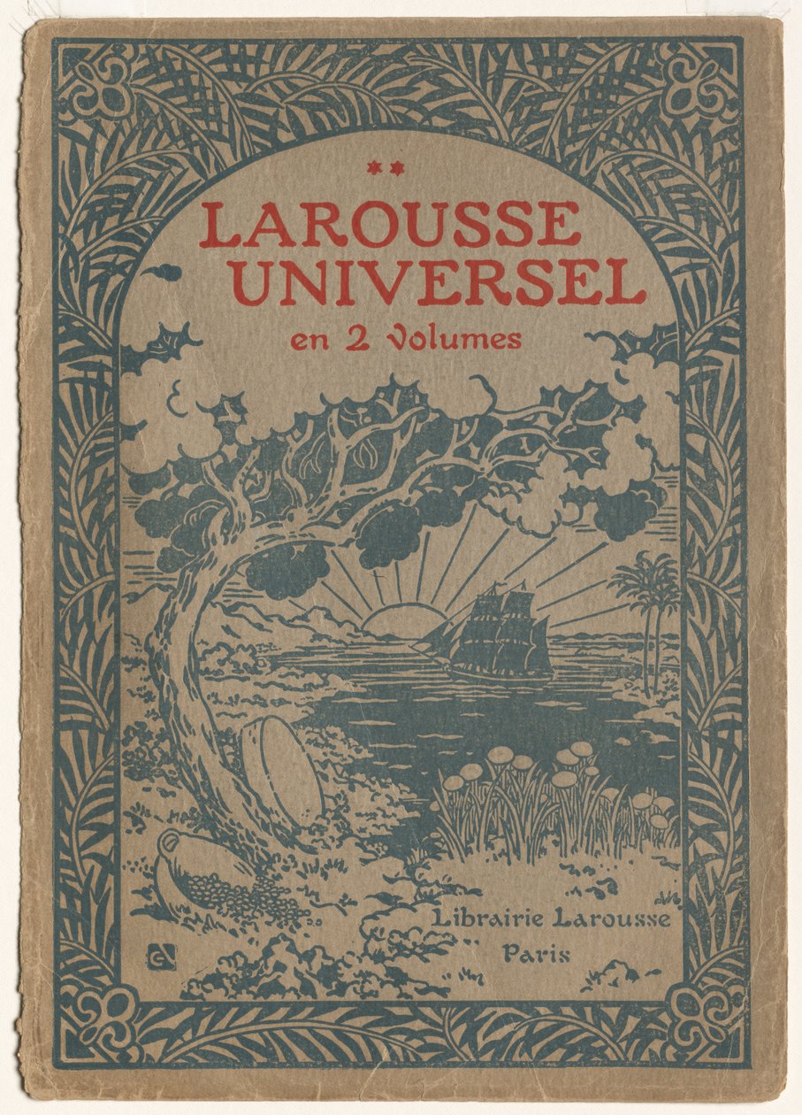 Larousse Universal: قم بتغطية Larousse Universal. بواسطة جورج اوريول