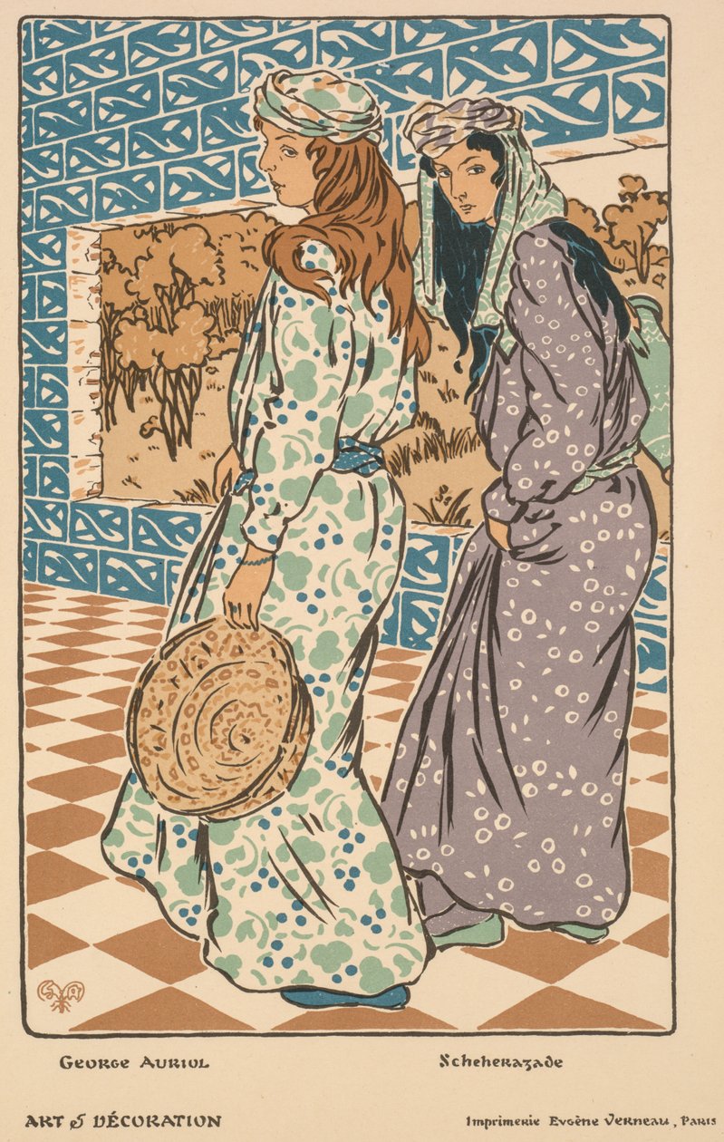 شهرزاد ، 1901. بواسطة جورج اوريول