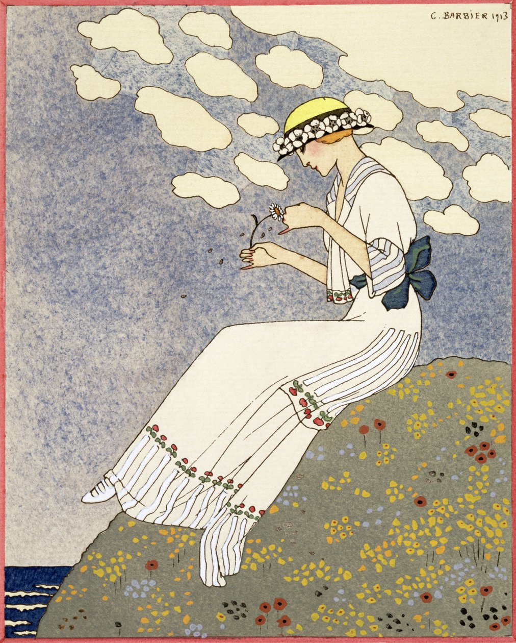تصميم فستان ريفي من تصميم Maison Paquin ، 1913 بواسطة جورج حلاق
