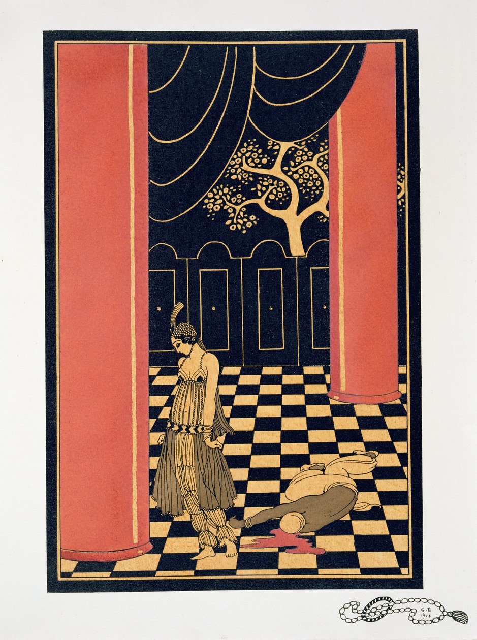 تمارا كارسافينا (1885-1978) في دور البطولة في "ثمار" بواسطة جورج حلاق