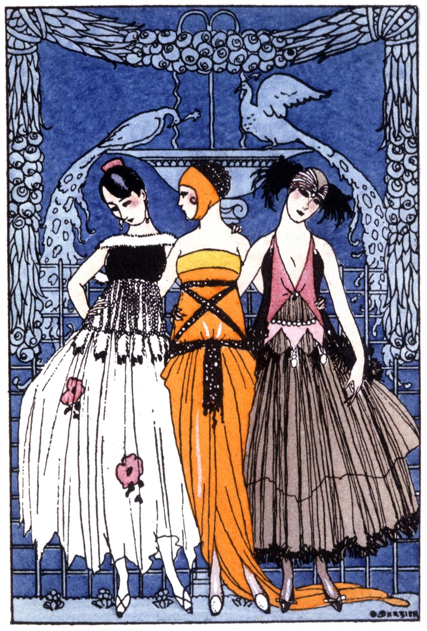 النعم الثلاثة ، ج. 1920 (نقش) بواسطة جورج حلاق