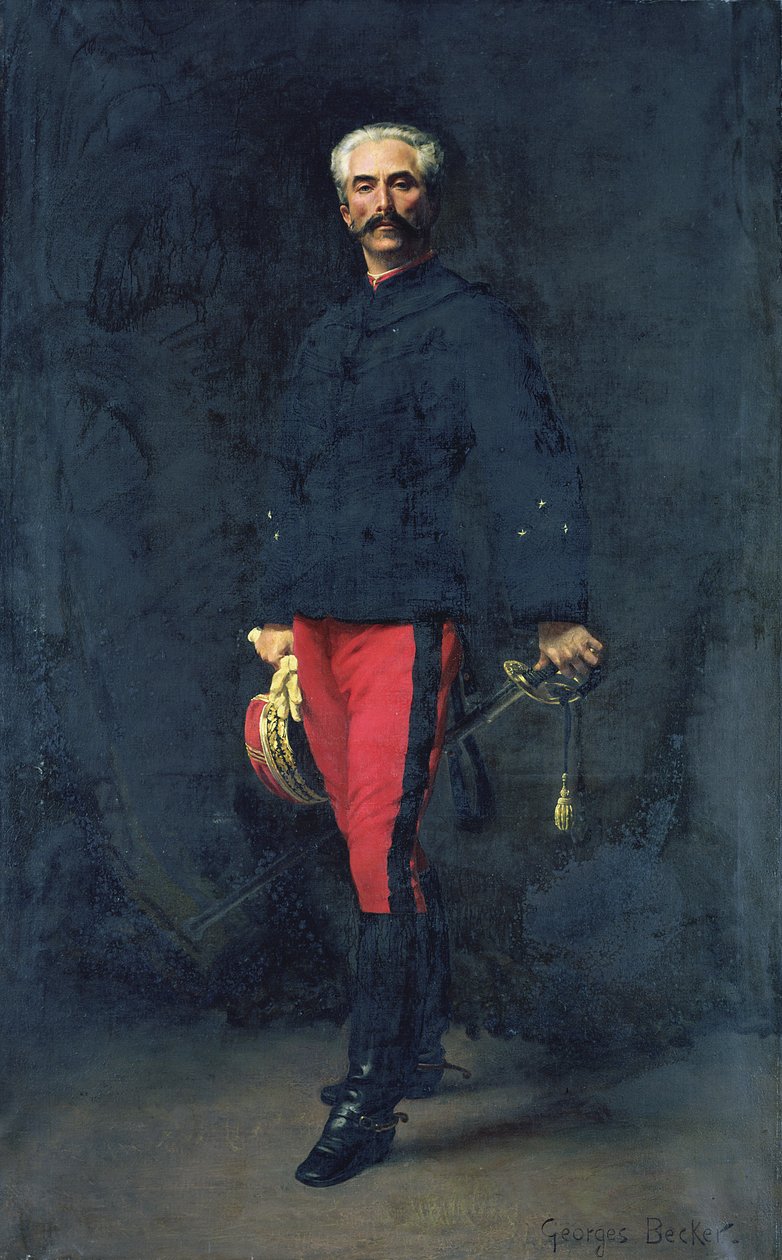 الجنرال غاستون أوغست (1830-1909) ماركيز دي جاليفيت بواسطة جورج بيكر
