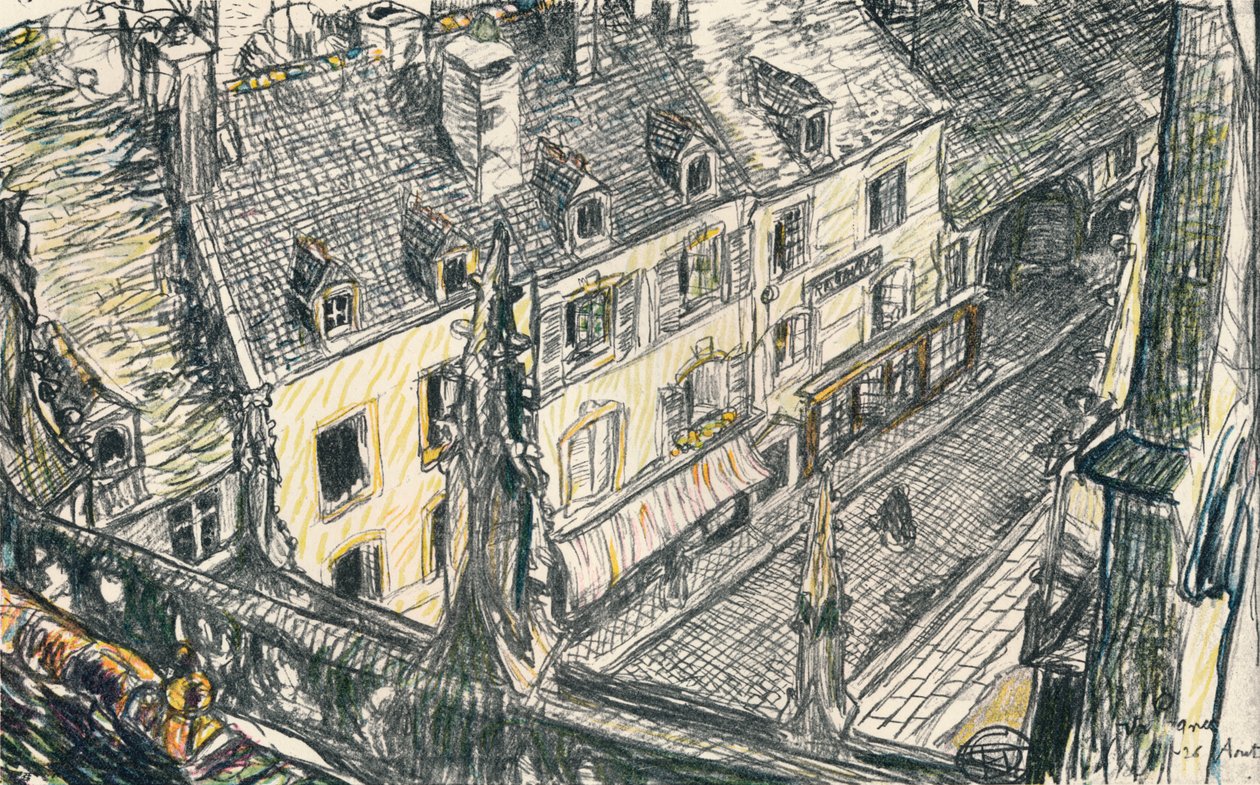 A Rue De Valogne ، c1911 بواسطة جورج دوبوي