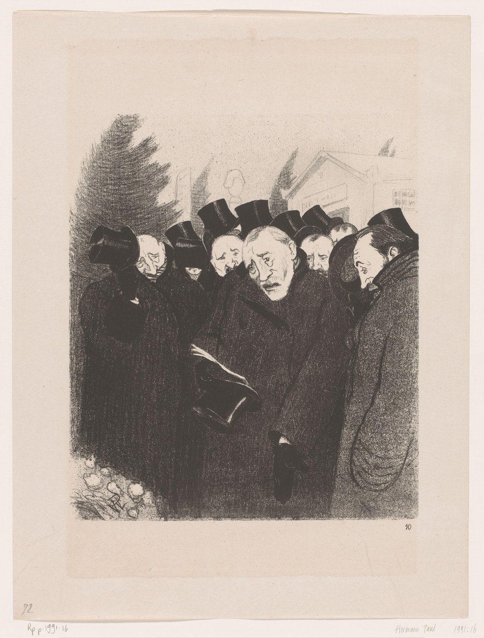Mannen op een begrafenis مات (العنوان الأصلي) مناظر الطبيعة الرائعة. حياة السيد أي شخص (عنوان المسلسل الأصلي). بواسطة جورج هيرمان رينيه بول
