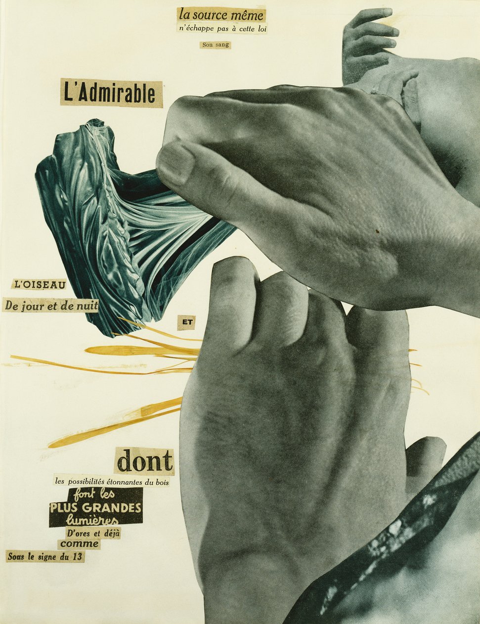Poeme-Decoupage "لـ" La Septieme Face du De " بواسطة جورج هوجنت