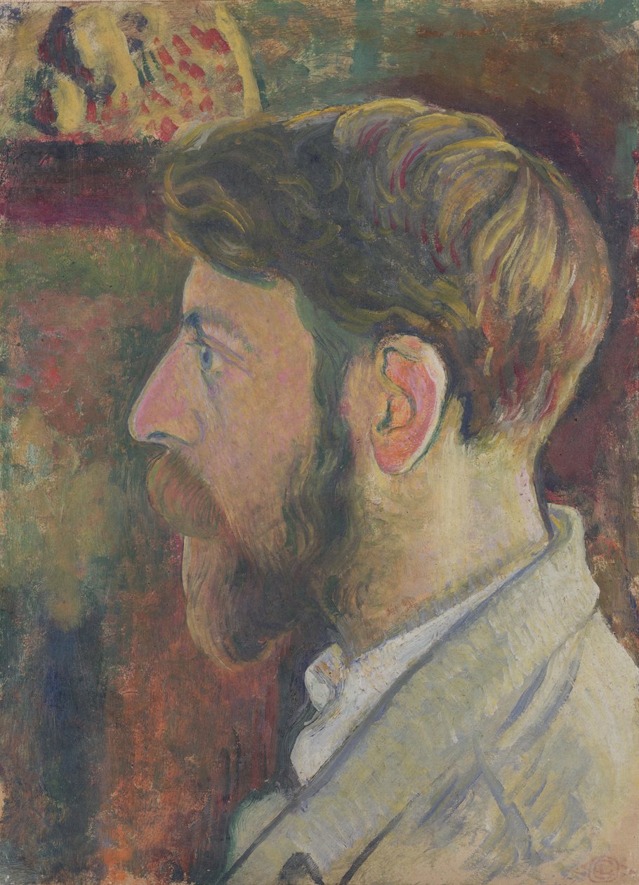صورة شخصية للملف الشخصي ، c.1900-05 بواسطة جورج ليمن
