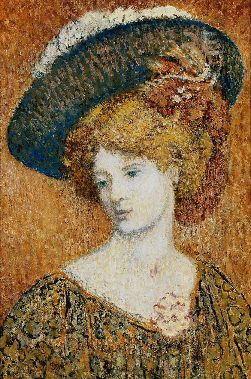 امرأة مع قبعة. Femme au Chapeau - امرأة مع قبعة ، بواسطة جورج ليمن