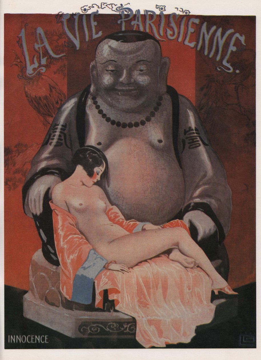 البراءة. غلاف مجلة La Vie Parisienne ، 1925 بواسطة جورج ليونيك
