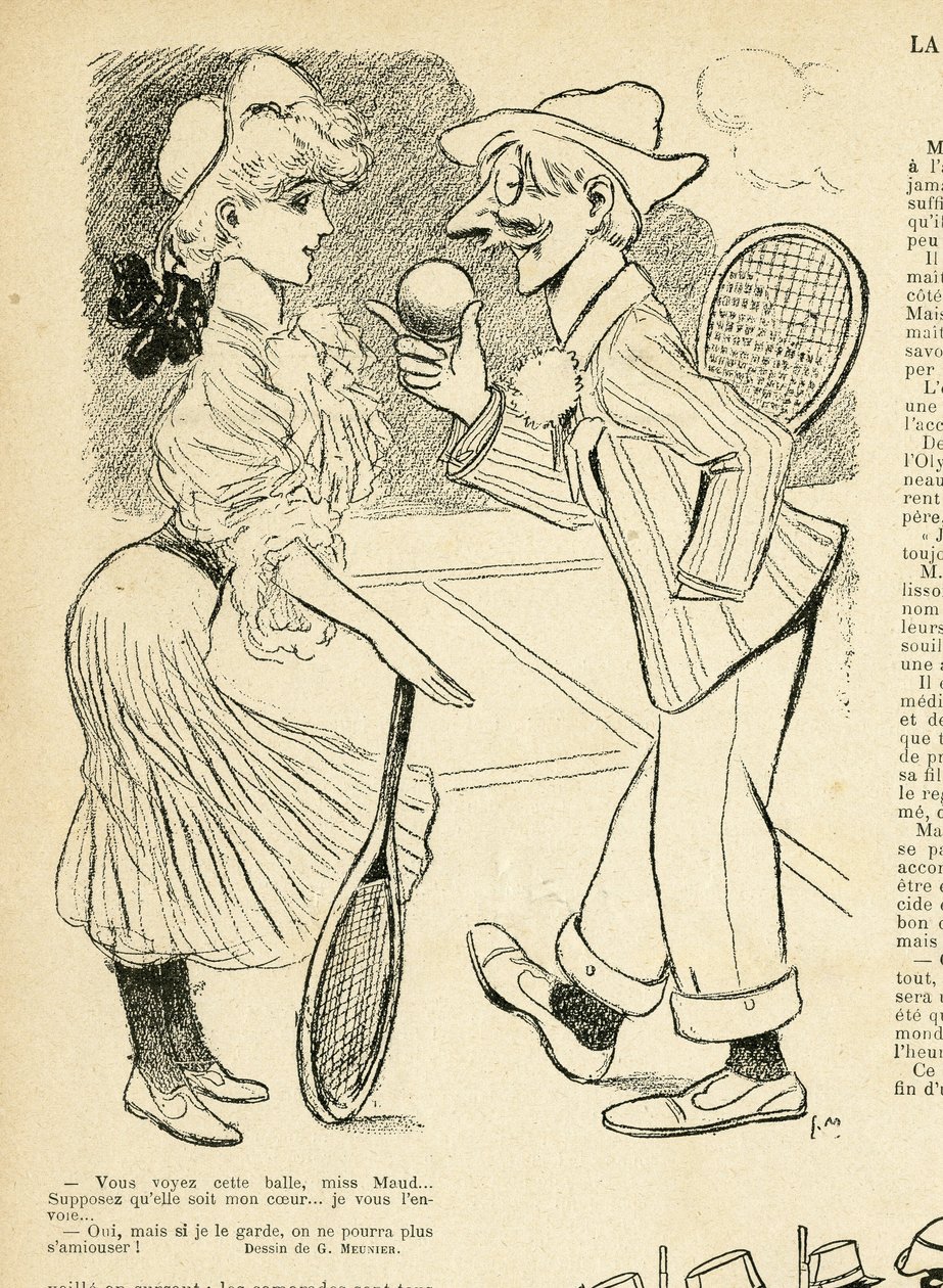 رسم إيضاحي لجورج مونييه (1869-1934) في Le Rire بواسطة جورج منيير
