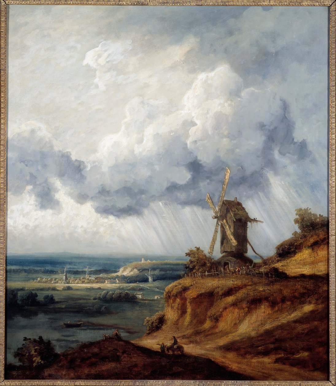 مولان دارجنتويل. لوحة لجورج ميشيل (1763-1843) بواسطة جورج ميشيل
