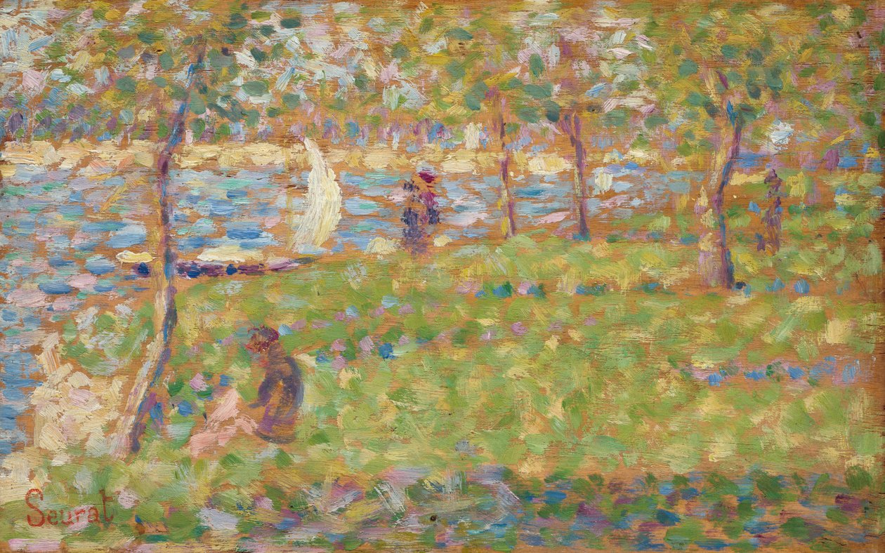 دراسة لـ "La Grande Jatte" بواسطة جورج سورات