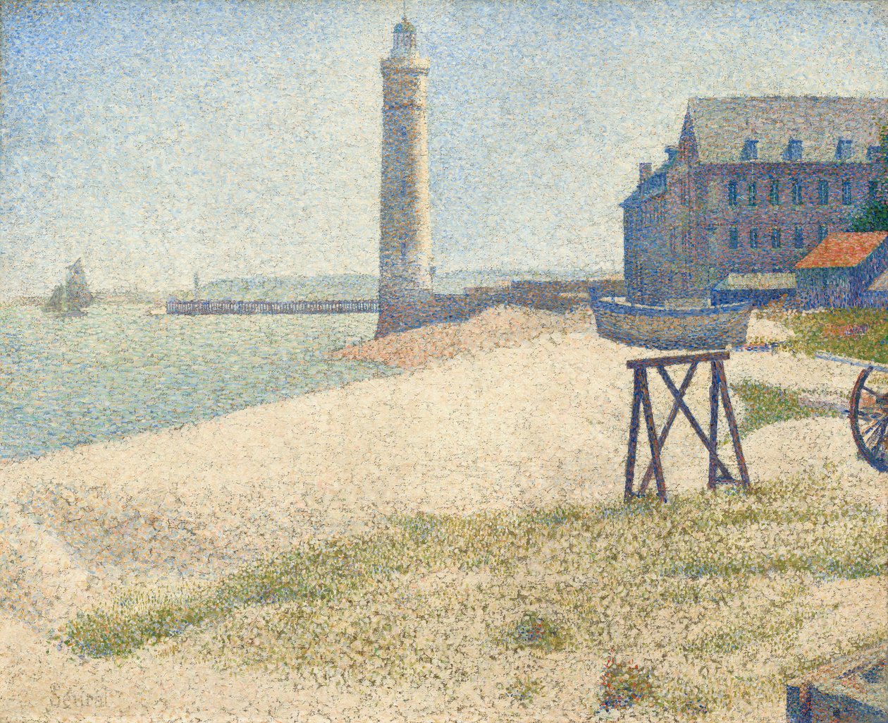 المنارة في Honfleur بواسطة جورج سورات