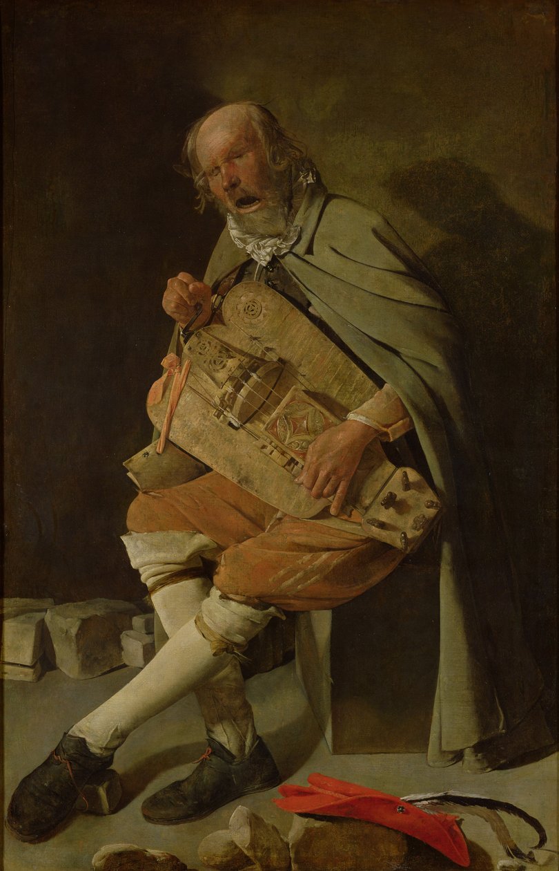 لاعب Hurdy Gurdy Player ، 1620s بواسطة جورج دي لا تور