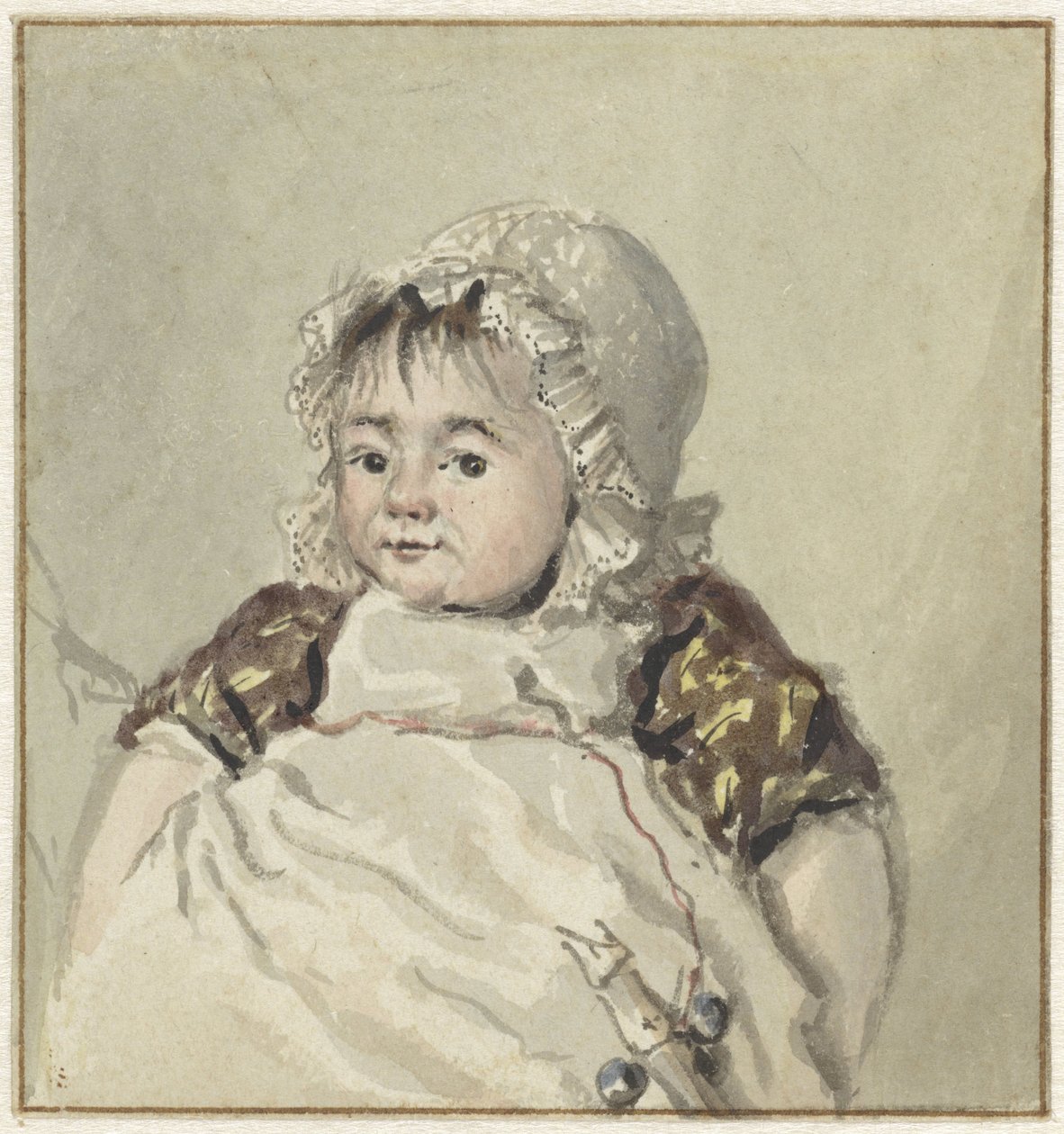 Portret van Cornelia Johanna van Os بواسطة جورجيوس جاكوبوس يوهانس فان أوس