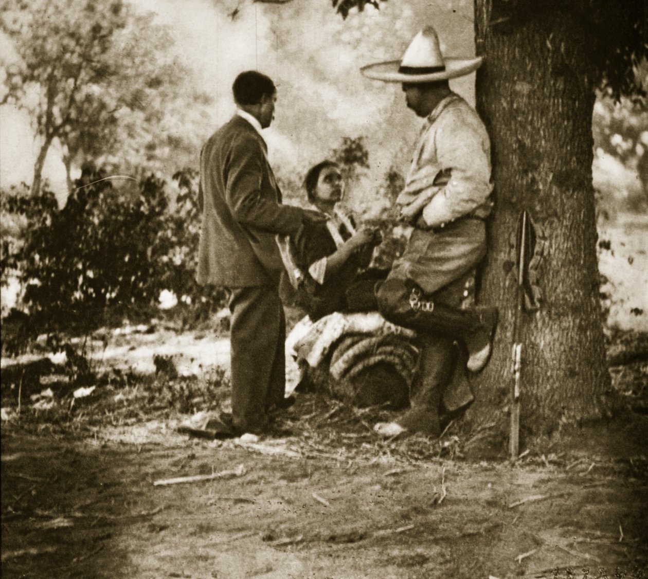 بانشو فيلا في مزرعته ، 1920-23 (صور من وزن الجسم) بواسطة جيرالد براندون