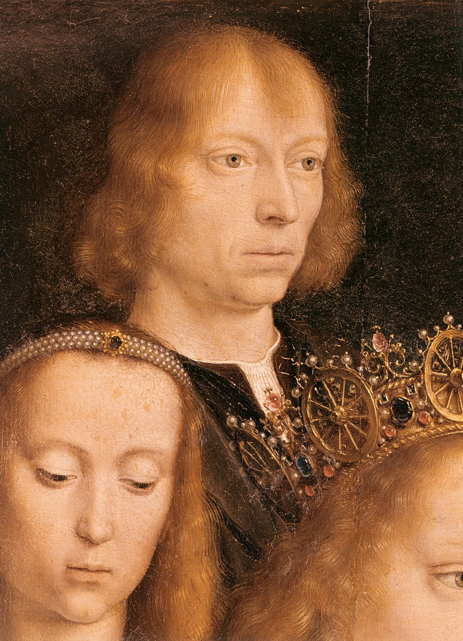 بورتريه ذاتي ، c.1509 (تفاصيل 192461) بواسطة جيرارد ديفيد