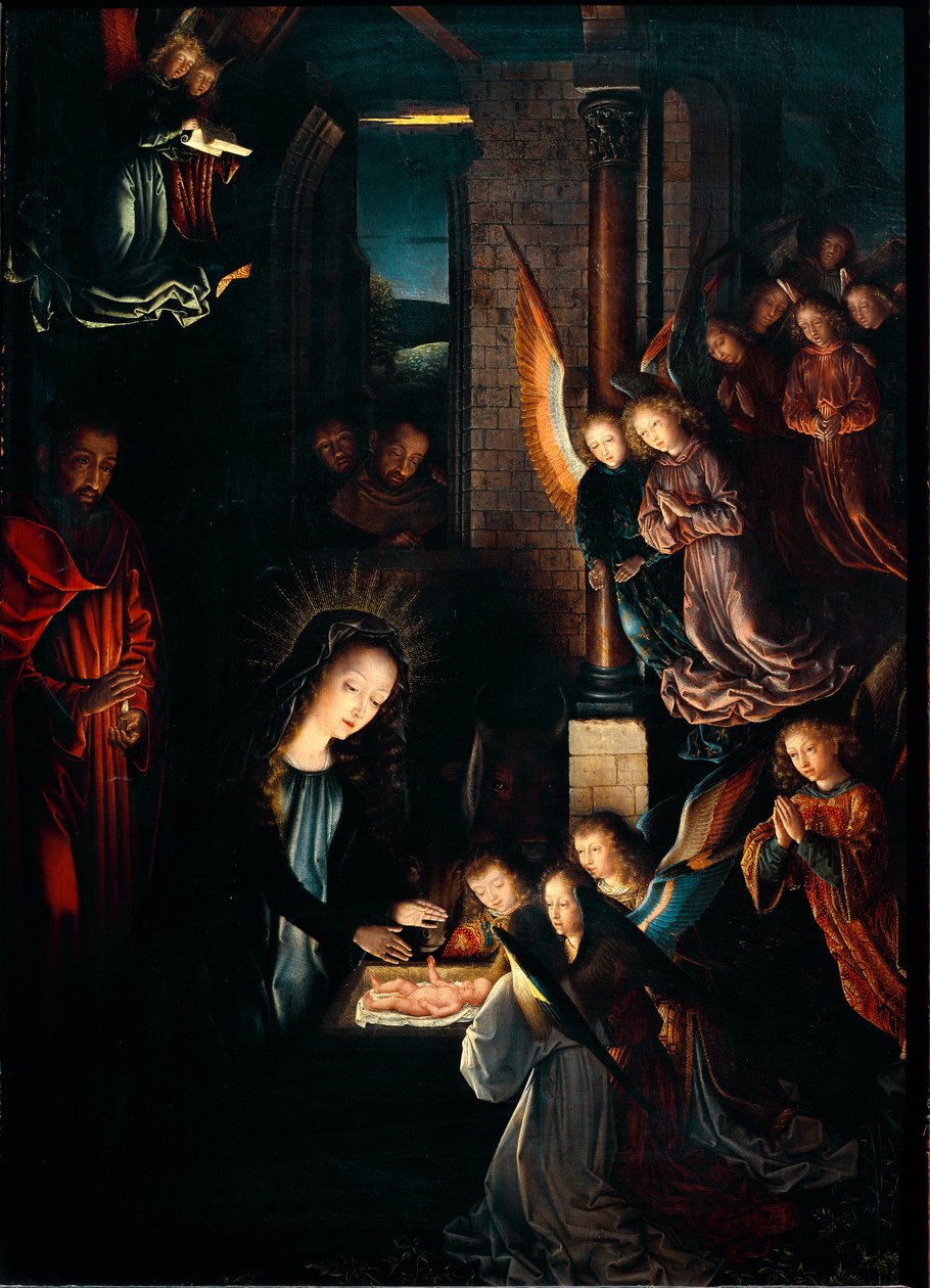 رسم ناتيفيت لجيرارد ديفيد (1460-1523). 1495. خافت. 57x41 سم فيينا ، متحف Kunsthistorisches بواسطة جيرارد ديفيد