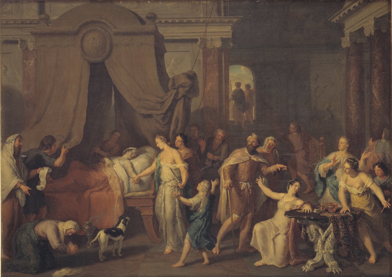Alcestis و Admetus بواسطة جيرارد هويت الأول