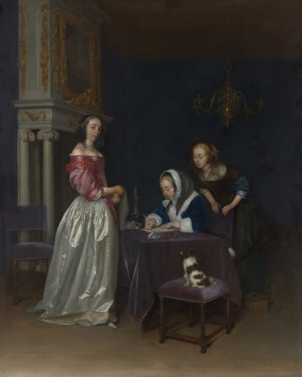 الفضول ، c.1660-62 بواسطة جيرارد تير بورش