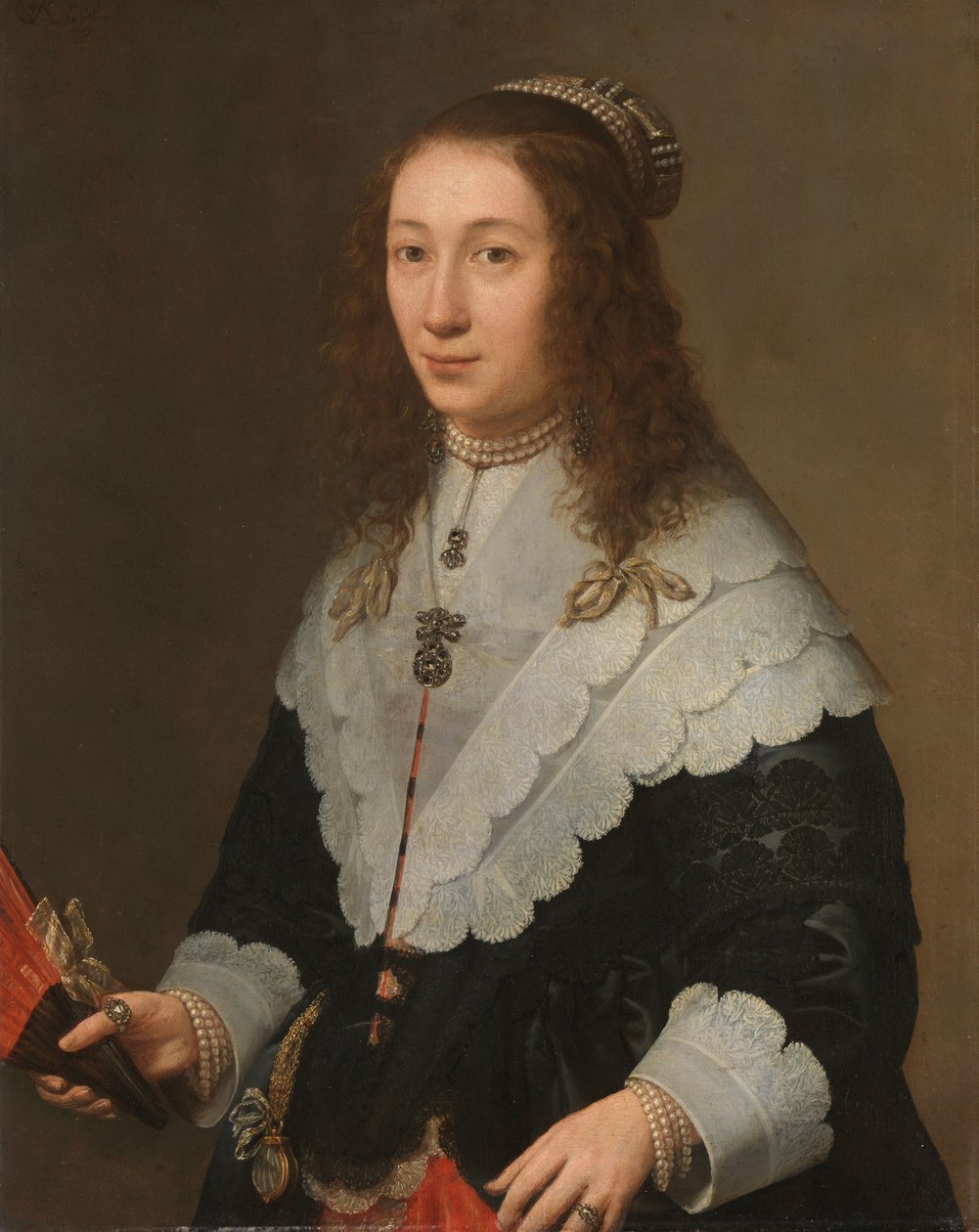 كاثرينا فان ويل (1626-1722) ، زوجة غويليام فان بليسويك بواسطة جيرارد فان كويجل