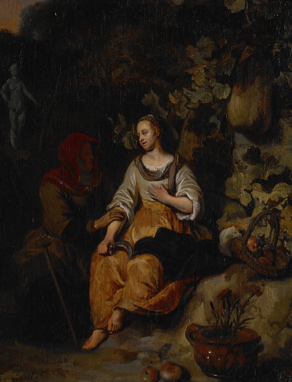 Vertumnus و Pomona بواسطة جيربراند فان دن إيكهوت