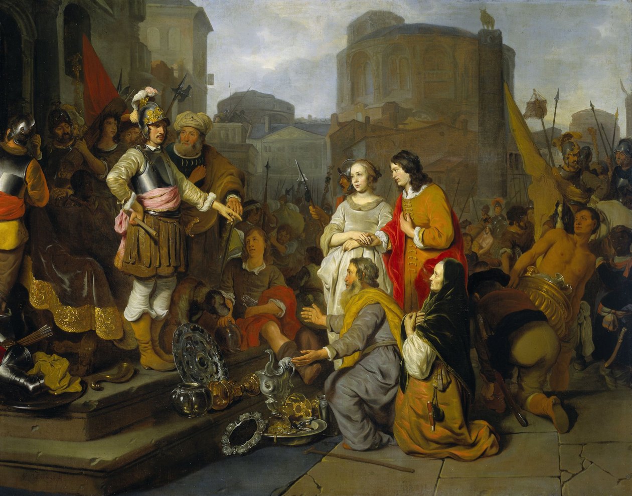استمرار Scipio ، 1650-55 بواسطة جيربراند فان دن إيكهوت