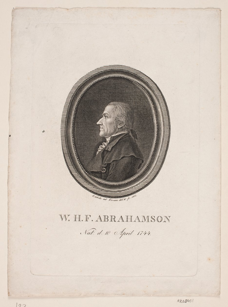 W.H.F. Abrahamson بواسطة جيرهارد لودفيج لاده