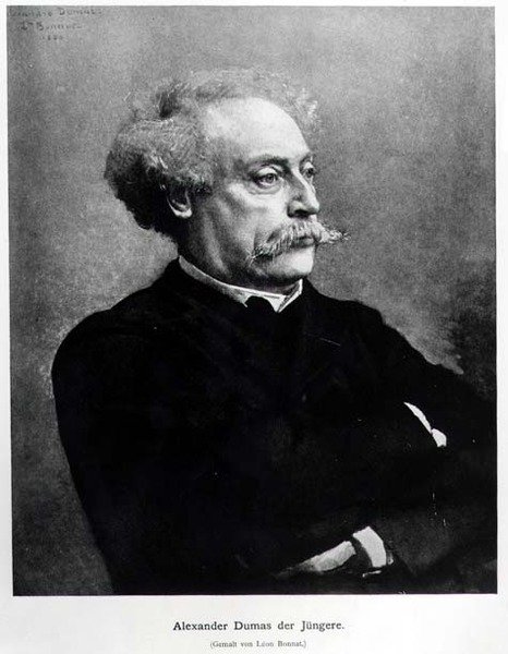 صورة ألكسندر دوماس فلس (1824-1895) 1886 بواسطة المدرسة الألمانية