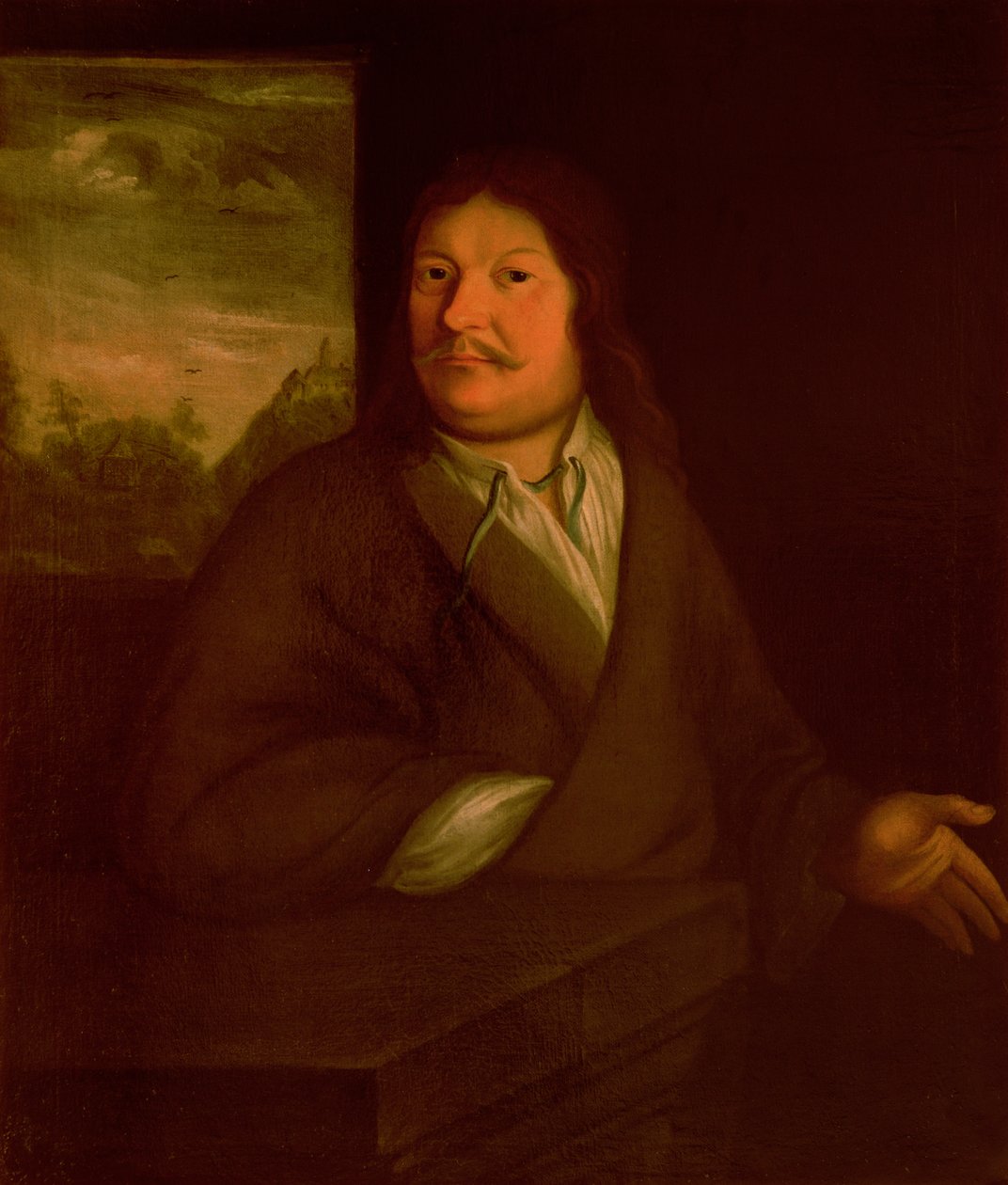 صورة يوهان أمبروسيوس باخ (1645-1695) ، 1685 بواسطة المدرسة الألمانية