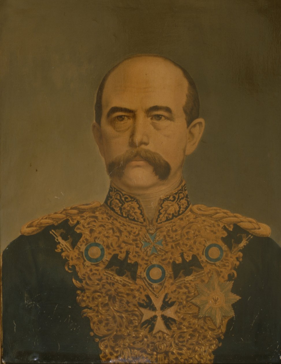الأمير أوتو فون بسمارك في زي الدبلوماسي ، c.1865 بواسطة المدرسة الألمانية