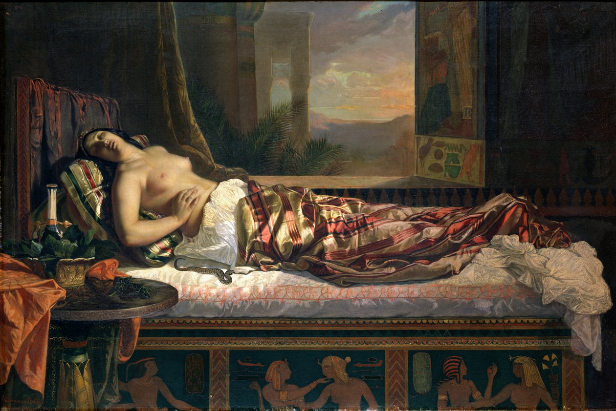 وفاة كليوباترا 1841 بواسطة الألمانية من Bohn