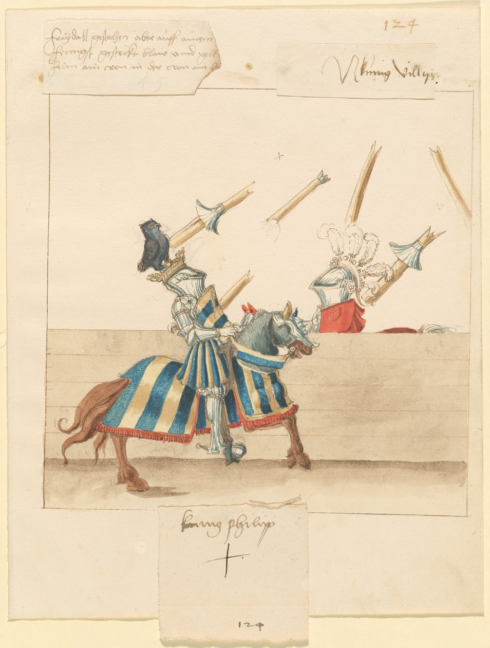 Joust الايطالية السلام بواسطة القرن السادس عشر الألماني