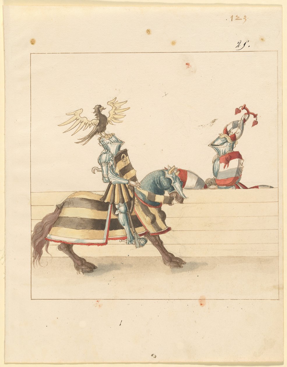 Joust الايطالية السلام بواسطة القرن السادس عشر الألماني