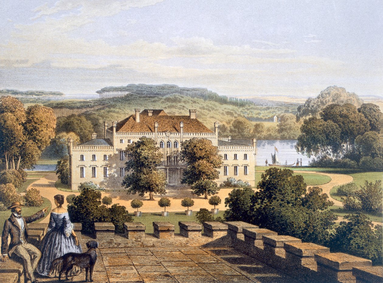 سكن ملكي بروسي ، c.1852-63 بواسطة المدرسة الألمانية