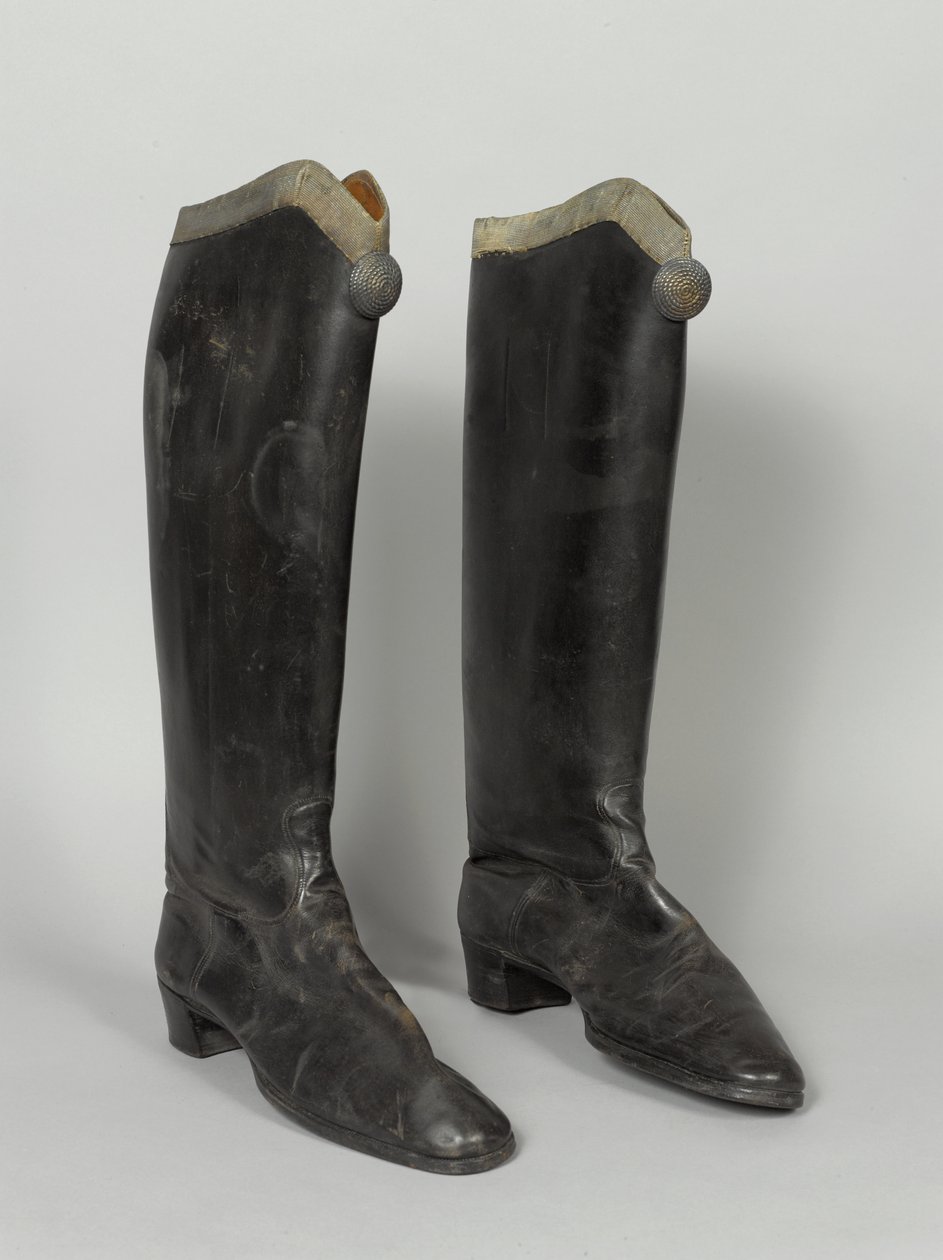 حذاء طويل من طراز von Zieten Hussars ، كان يرتديه صاحب السمو الملكي دوق كونوت ، قبل عام 1914 (حذاء طويل) بواسطة المدرسة الألمانية