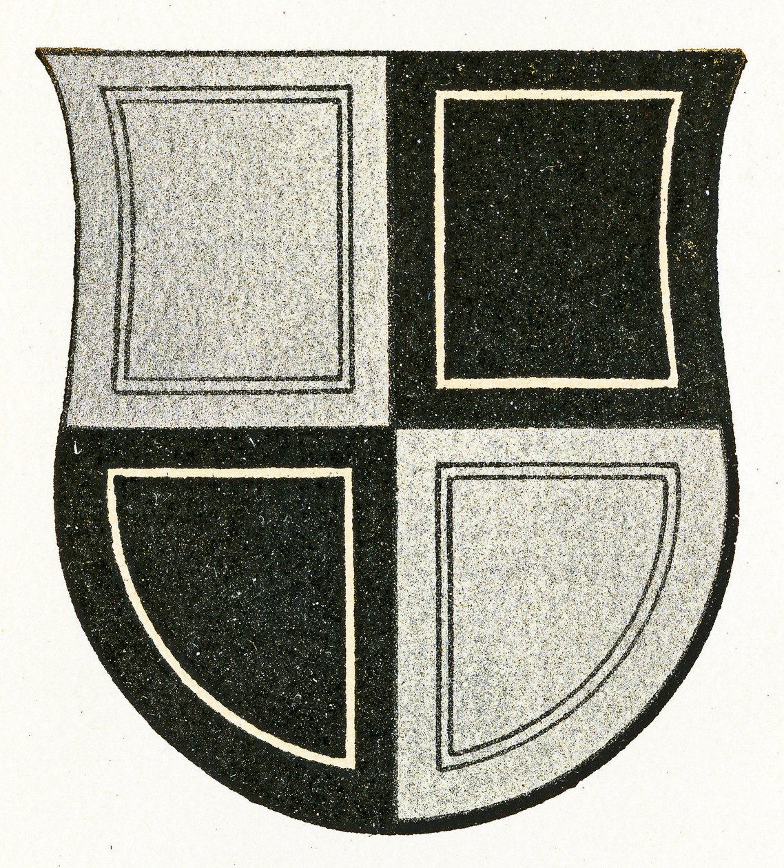 شعار Zollern (Hechingen) ، c.1898 بواسطة المدرسة الألمانية